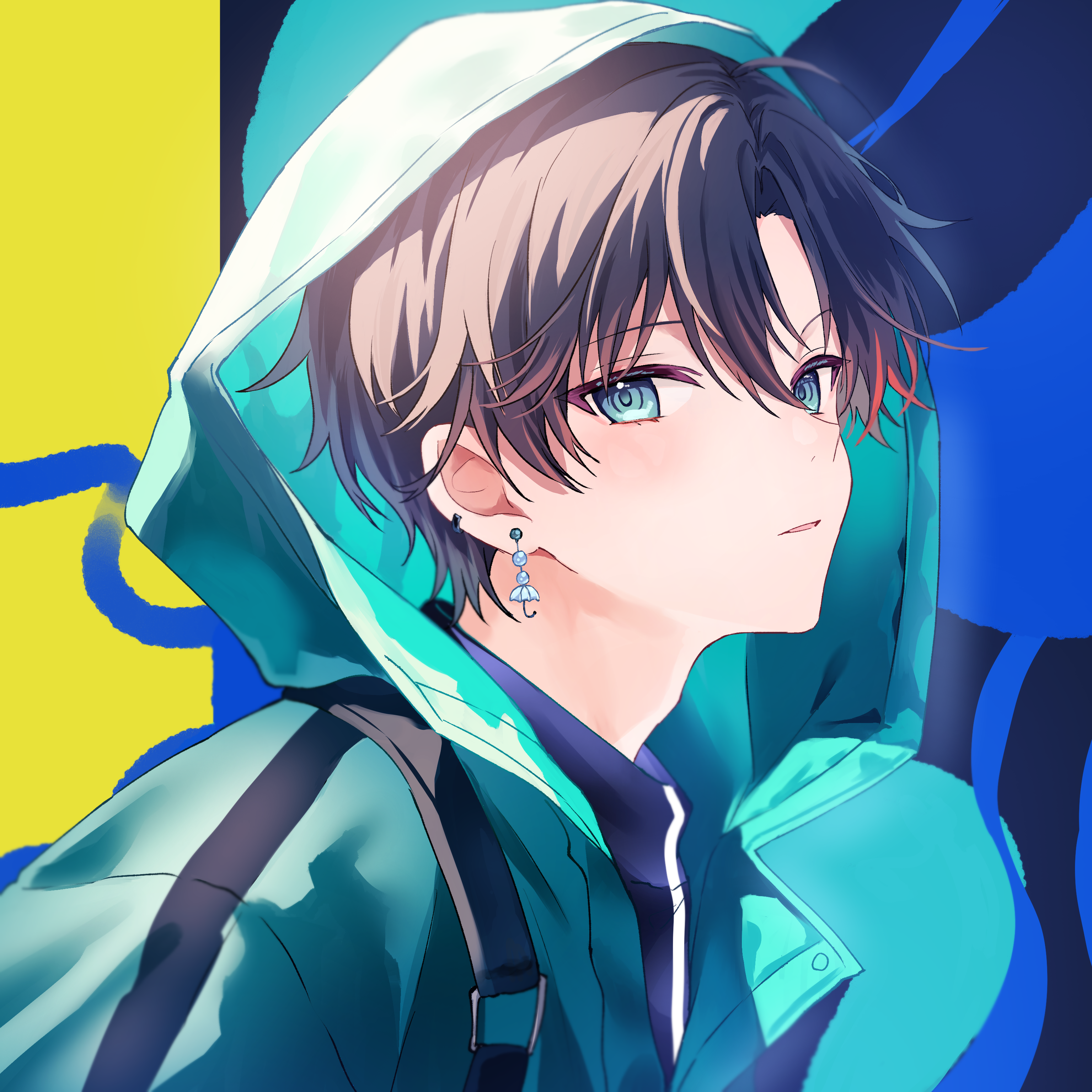 時雨のプロフィールイラスト